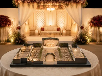 Accommodation wedding service visual — Kochi