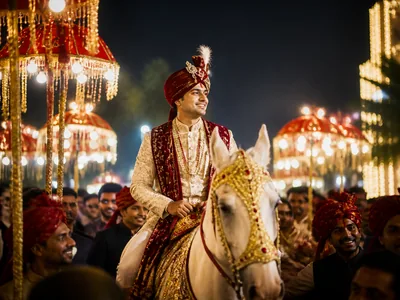 Baraat Lighting wedding service visual — Kochi