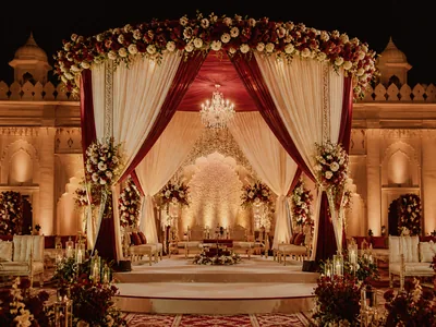 Bollywood Theme Décor wedding service visual — Kochi