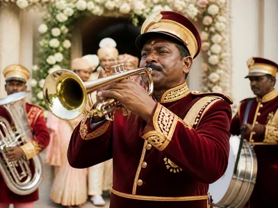 Brass Band wedding service visual — Kochi