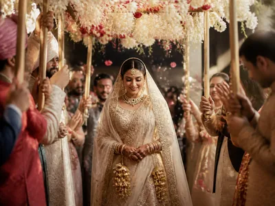 Bride Entry wedding service visual — Kochi