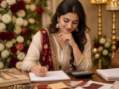 Budget Monitoring wedding service visual — Kochi