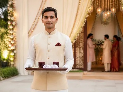 Butler Service wedding service visual — Bangalore