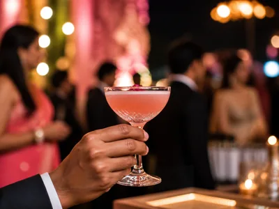 Cocktail wedding service visual — Kochi