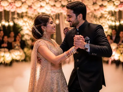 Couple Dance wedding service visual — Kochi