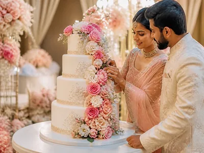 Custom Cake Design wedding service visual — Kochi