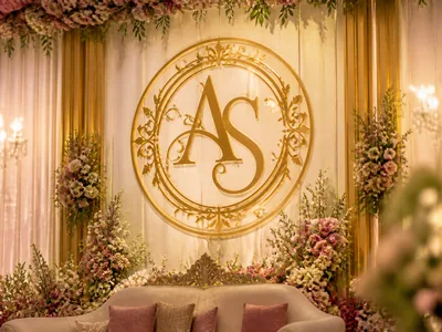 Custom Monograms wedding service visual — Kochi