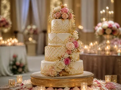 Designer Wedding Cake wedding service visual — Kochi