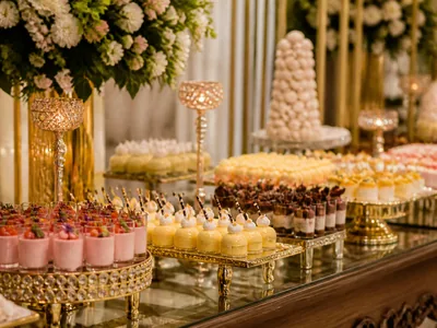 Dessert Bar wedding service visual — Kochi
