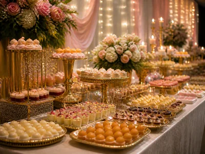 Dessert Table wedding service visual — Kochi