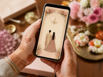 Digital Invitations wedding service visual — Bangalore