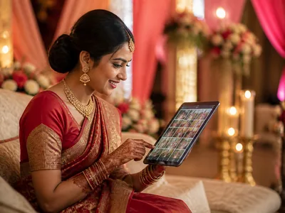 Digital Photo Gallery wedding service visual — Bangalore