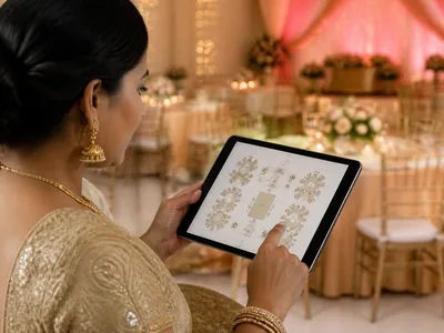Digital Seating Plan wedding service visual — Bangalore