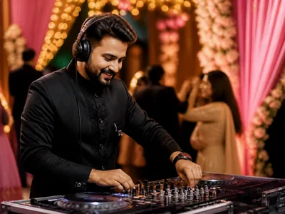 DJ wedding service visual — Kochi