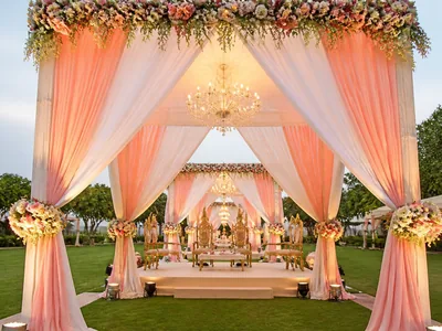 Draping wedding service visual — Kochi