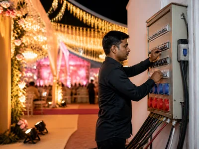 Electrical Management wedding service visual — Kochi