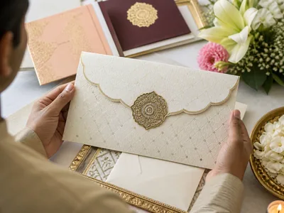 Envelope Design wedding service visual — Kochi