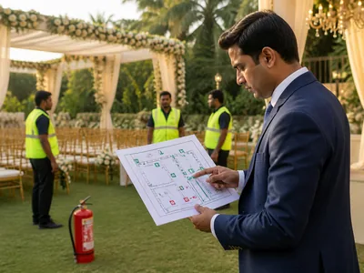 Evacuation Planning wedding service visual — Bangalore
