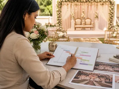 Event Timeline Planning wedding service visual — Kochi