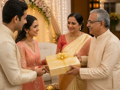 Family Gifts wedding service visual — Kochi