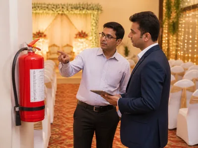 Fire Safety Coordination wedding service visual — Kochi Fire Safety Coordination wedding service visual — Kochi