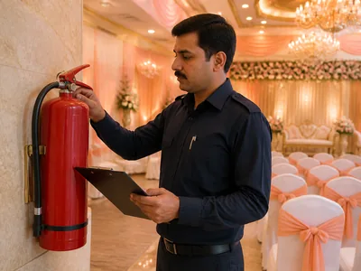 Fire Safety wedding service visual — Bangalore