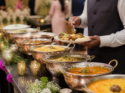 Food Presentation wedding service visual — Bangalore