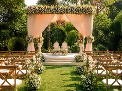 Garden Wedding wedding service visual — Kochi
