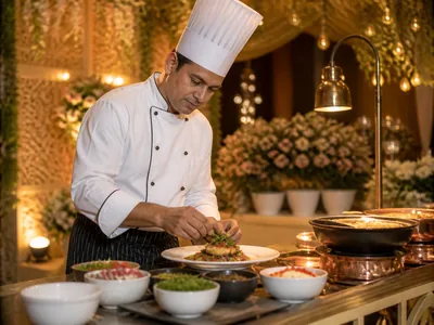 Gourmet Chef Experience wedding service visual — Kochi