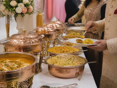 Gourmet Food wedding service visual — Bangalore