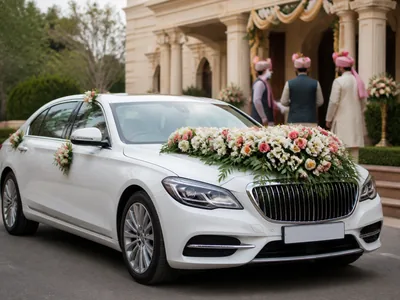 Groom Car wedding service visual — Kochi