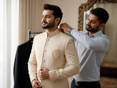 Groom Styling wedding service visual — Kochi