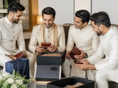 Groomsmen Gifts wedding service visual — Kochi