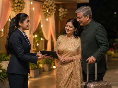 Guest Concierge wedding service visual — Kochi