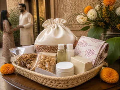 Guest Welcome Kits wedding service visual — Kochi