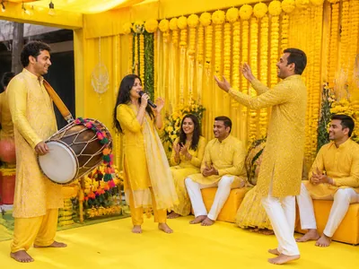 Haldi Entertainment wedding service visual — Kochi