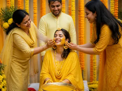 Haldi wedding service visual — Kochi