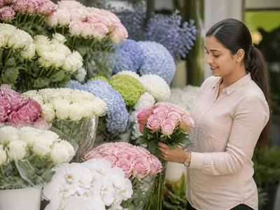 Imported Flowers wedding service visual — Kochi