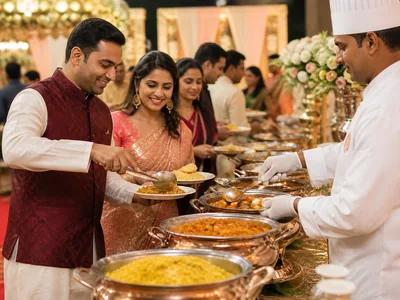 Indian Catering wedding service visual — Bangalore