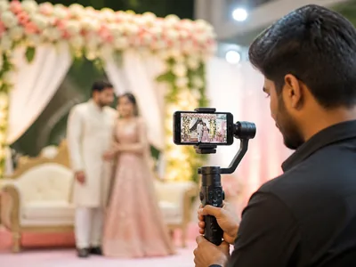 Instagram Reels wedding service visual — Kochi