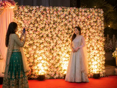 Instagram Walls wedding service visual — Bangalore