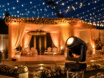 Intelligent Lighting wedding service visual — Kochi