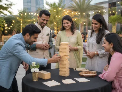 Interactive Guest Games wedding service visual — Bangalore