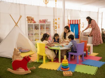 Kids Zone wedding service visual — Bangalore