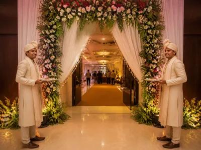 LED Entry wedding service visual — Kochi