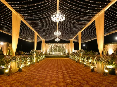 LED Lighting wedding service visual — Kochi