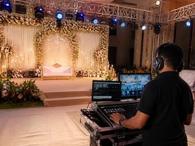 LED Production wedding service visual — Kochi