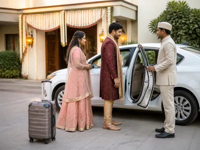 Local Transportation wedding service visual — Kochi