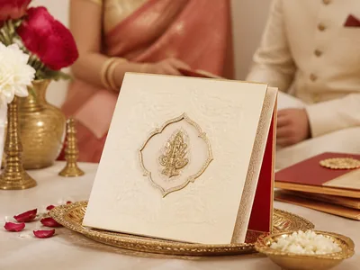 Luxury Wedding Cards wedding service visual — Kochi