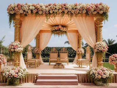 Mandap Design wedding service visual — Kochi